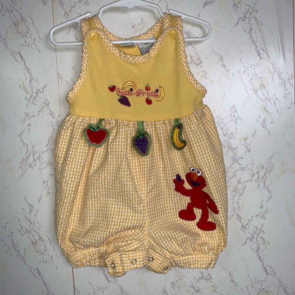 18 Months Sesame Street Romper Elmo